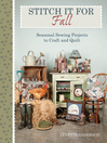 Imagen de portada para Stitch It for Fall